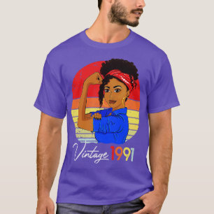 1991 Vintage 30th Birthday 30 Year Old Bday Born I T-Shirt