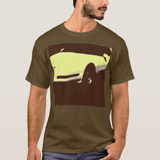 1992 Corvette Classic Pop Art T-Shirt (Front)
