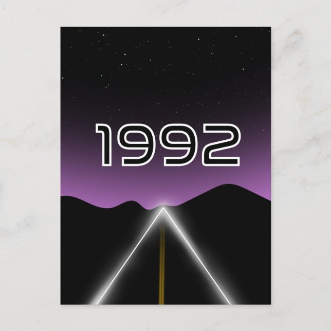 1992 Encounters Postcard (Front)