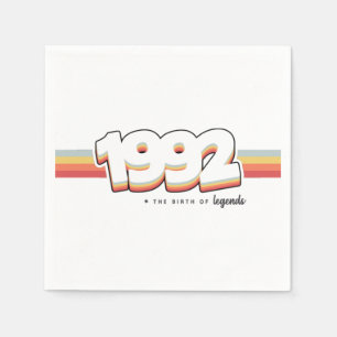 1992 The birth of legends Napkin