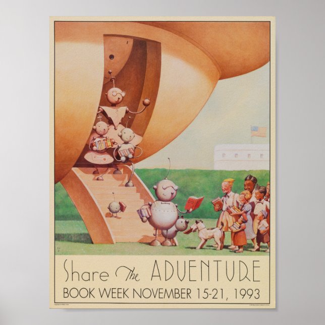 1993 Children's Book Week Poster (Front)