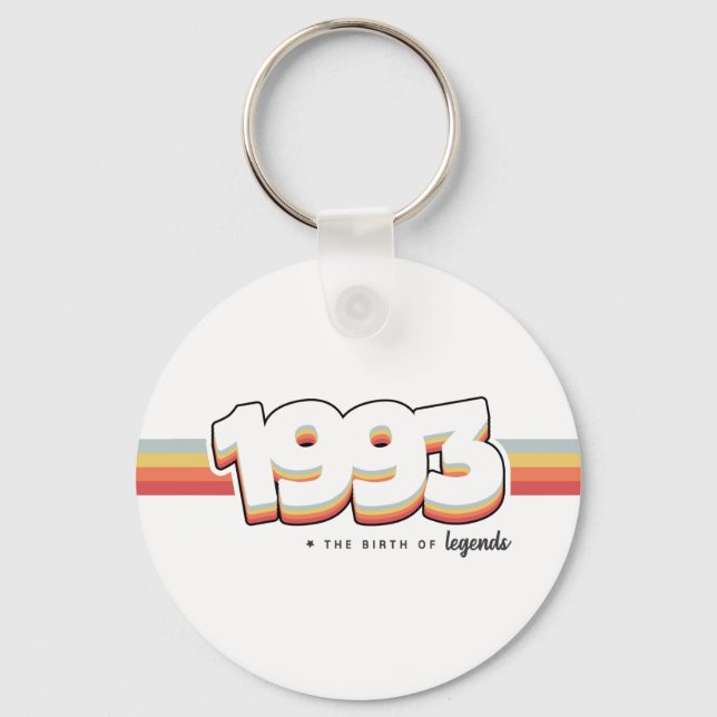 1993 The birth of legends Key Ring (Front)