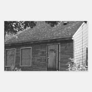 19946 Dresden Rectangular Sticker