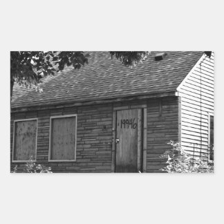 19946 Dresden Rectangular Sticker