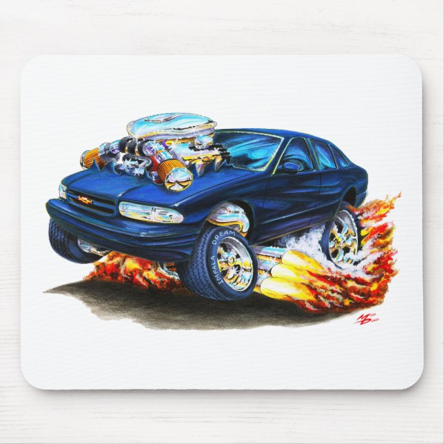 1994-96 Impala Black Car Mouse Mat (Front)