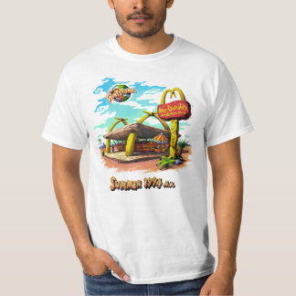 1994 M.c.D.o.n.a.l.ds Flint st0nes Movie Promo Sum T-Shirt
