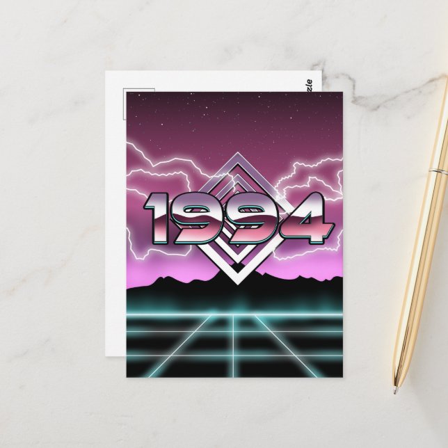 1994 Tech noir Postcard (Front/Back In Situ)