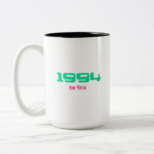 1994 Top Song, The Sign Two-Tone Coffee Mug