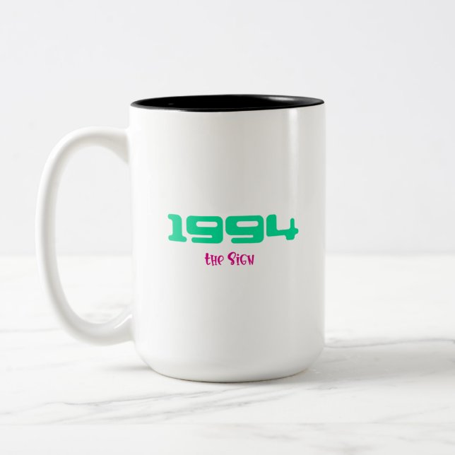 1994 Top Song Two-Tone Coffee Mug (Left)