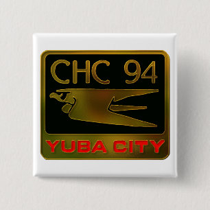 1994 Yuba City 15 Cm Square Badge