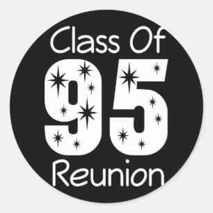 1995 Class Reunion Stickers