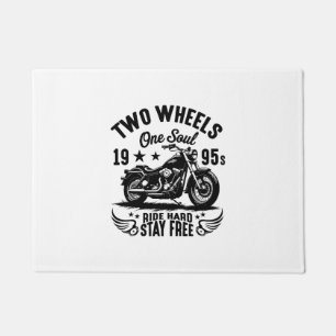 1995s Motorcycle Vintage Doormat