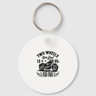 1995s Motorcycle Vintage Key Ring