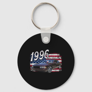 1996 96 Impala Lowrider Ss 4th Of July American  Key Ring