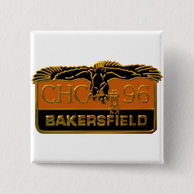 1996 Bakersfield 15 Cm Square Badge (Front)