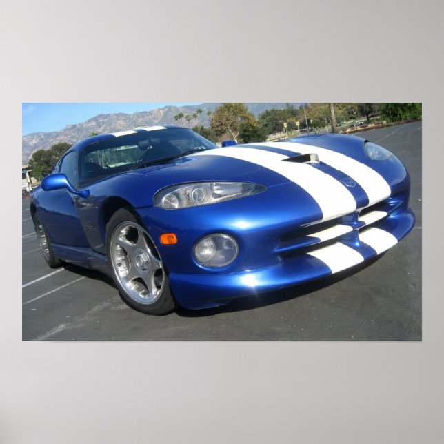 1996 Dodge Viper GTS Poster (Front)