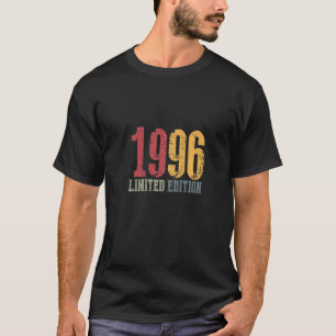 1996 Limited Edition Birthday Vintage Retro Premiu T-Shirt