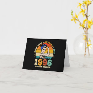 1996 Limited Edition Empowered Woman Birthday Gift Card