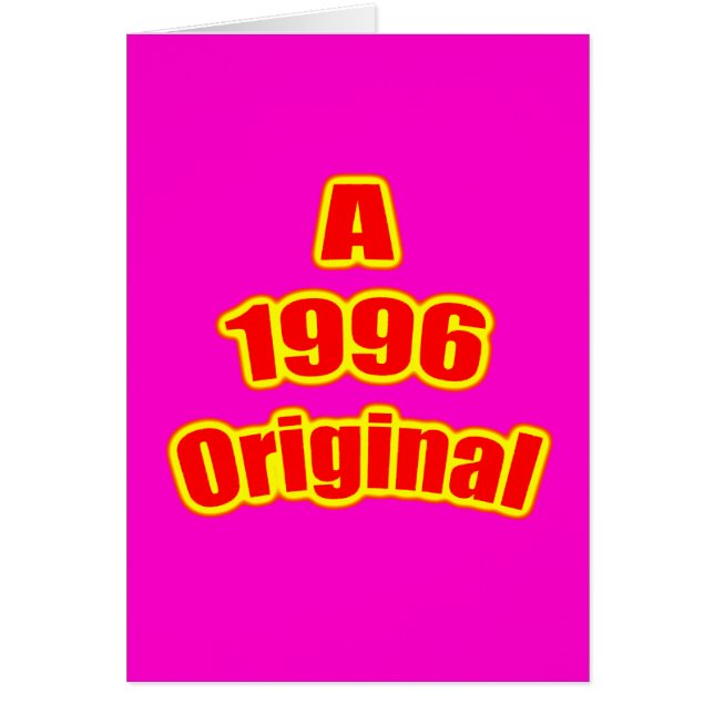 1996 Original Red Mag (Front)