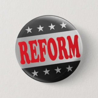 1996 Reform Party Vintage Style Button