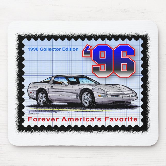 1996 Special Edition Corvette Mouse Mat (Front)