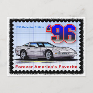 1996 Special Edition Corvette Postcard