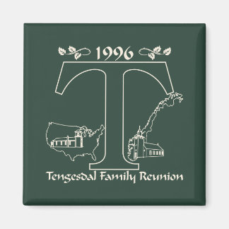 1996 Tengesdal Family Reunion Magnet