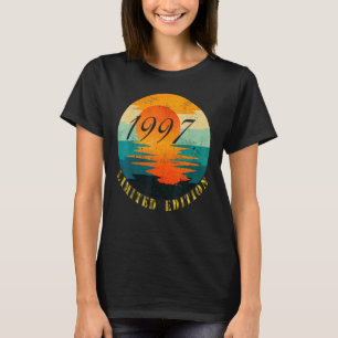 1997 25 Year Old Retro Sunset 1997 25th Birthday T-Shirt