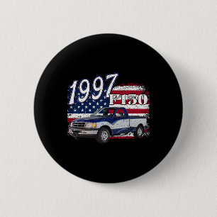 1997 97 F150 4th Of July American 6 Cm Round Badge