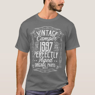 1997 Birthday Idea Camper Scout Camping 1997 funny T-Shirt