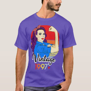 1997 Vintage 24th Birthday 24 Year Old Bday Born I T-Shirt