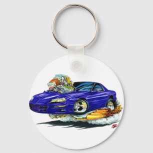 1998-02 Camaro Blue Car Key Ring
