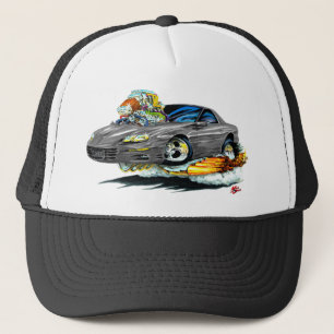 1998-02 Camaro Grey Car Trucker Hat
