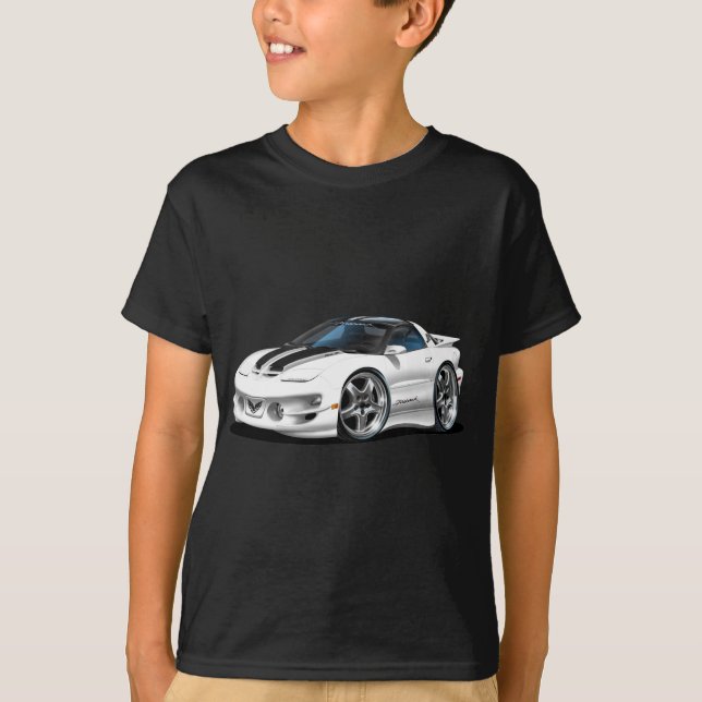 1998-02 Trans Am White Firehawk T-Shirt (Front)
