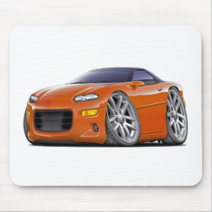 1998-2003 Camaro Orange Car Mouse Mat