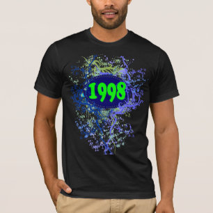 1998 - Colourful Vintage retro - T-Shirt