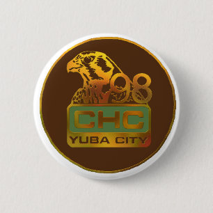 1998 Yuba City 6 Cm Round Badge