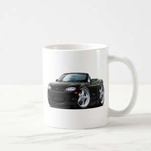 1999-05 Miata Black Car Coffee Mug