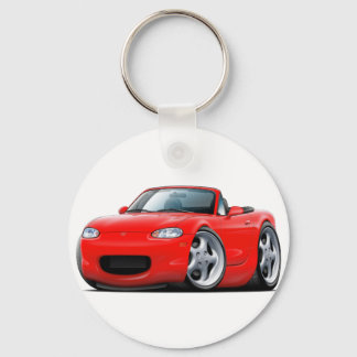 1999-05 Miata Red Car Key Ring
