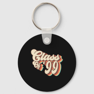 1999 Cl Reunion Retro Cl Of 99 High School Graduat Key Ring