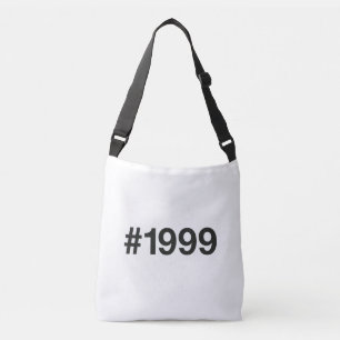 1999 Hashtag 26 Birthday Anniversary Crossbody Bag