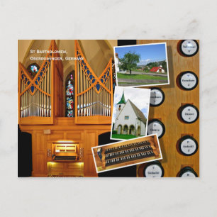 1999 Vier organ, Oberboihingen Postcard