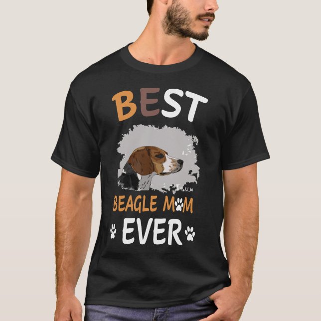 199 Best Beagle Mum Ever T-Shirt (Front)