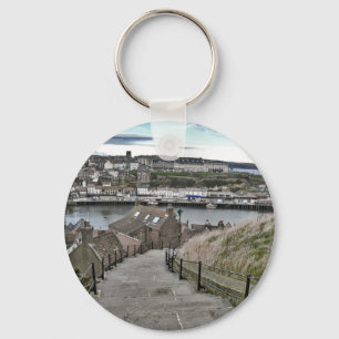 199 Steps Whitby Key Ring