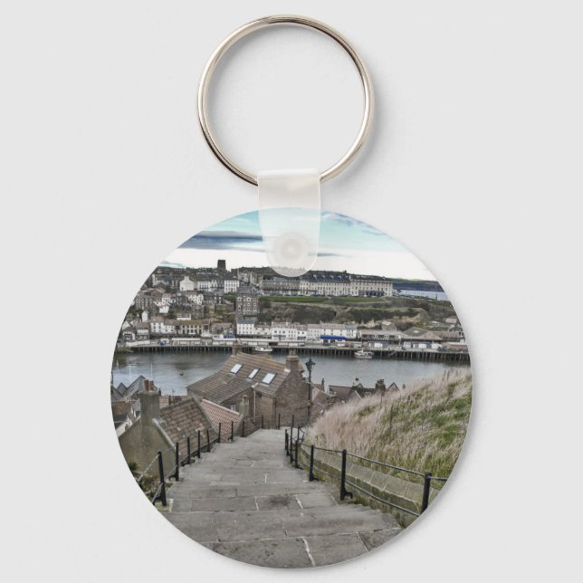 199 Steps Whitby Key Ring (Front)
