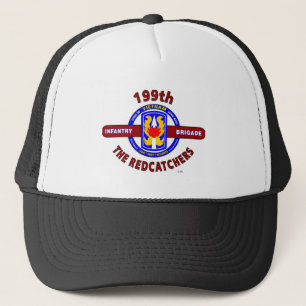 199TH INFANTRY BRIGADE " THE REDCATCHERS"VIETNAM TRUCKER HAT