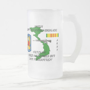 199th Light Inf Vietnam Frosted Mug