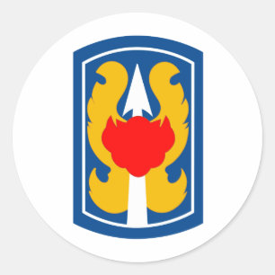 199th Light Infantry Brigade Classic Round Sticker
