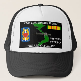199th Light Infantry Brigade"The Red Catchers" Cap
