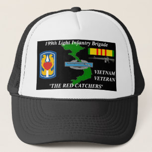 199th Light Infantry "The Red Catchers"Ball Caps